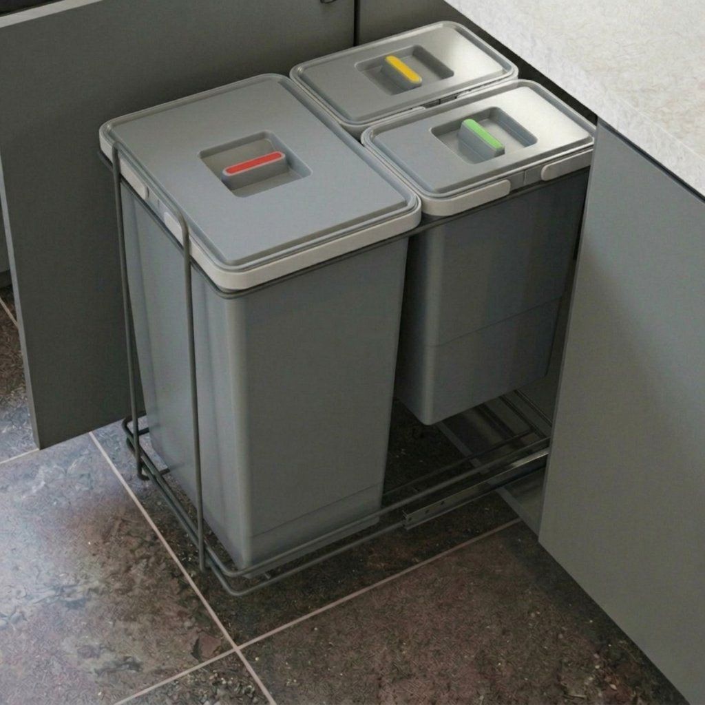 Výsuvný odpadkový koš Ecofil